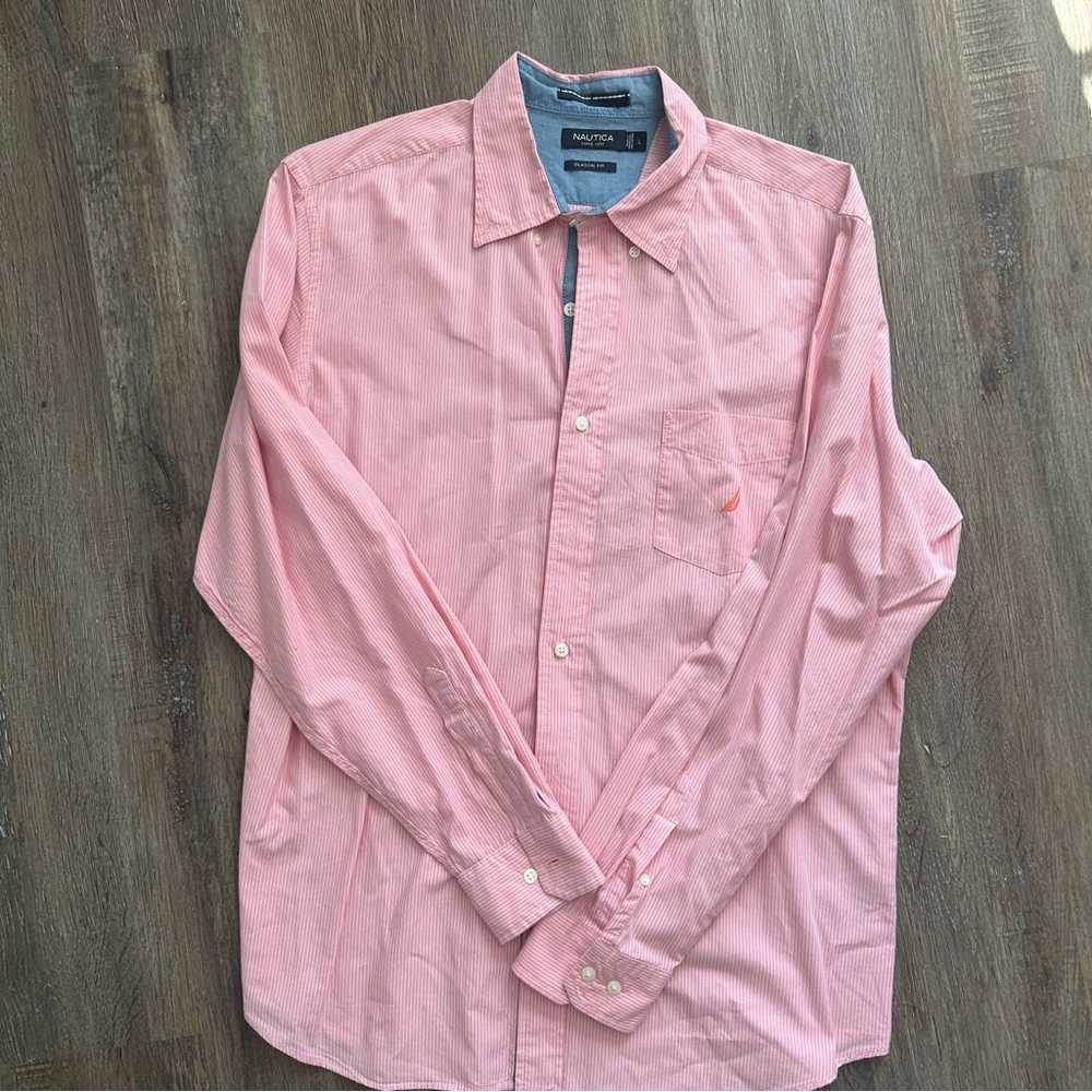 Nautica long sleeve button up